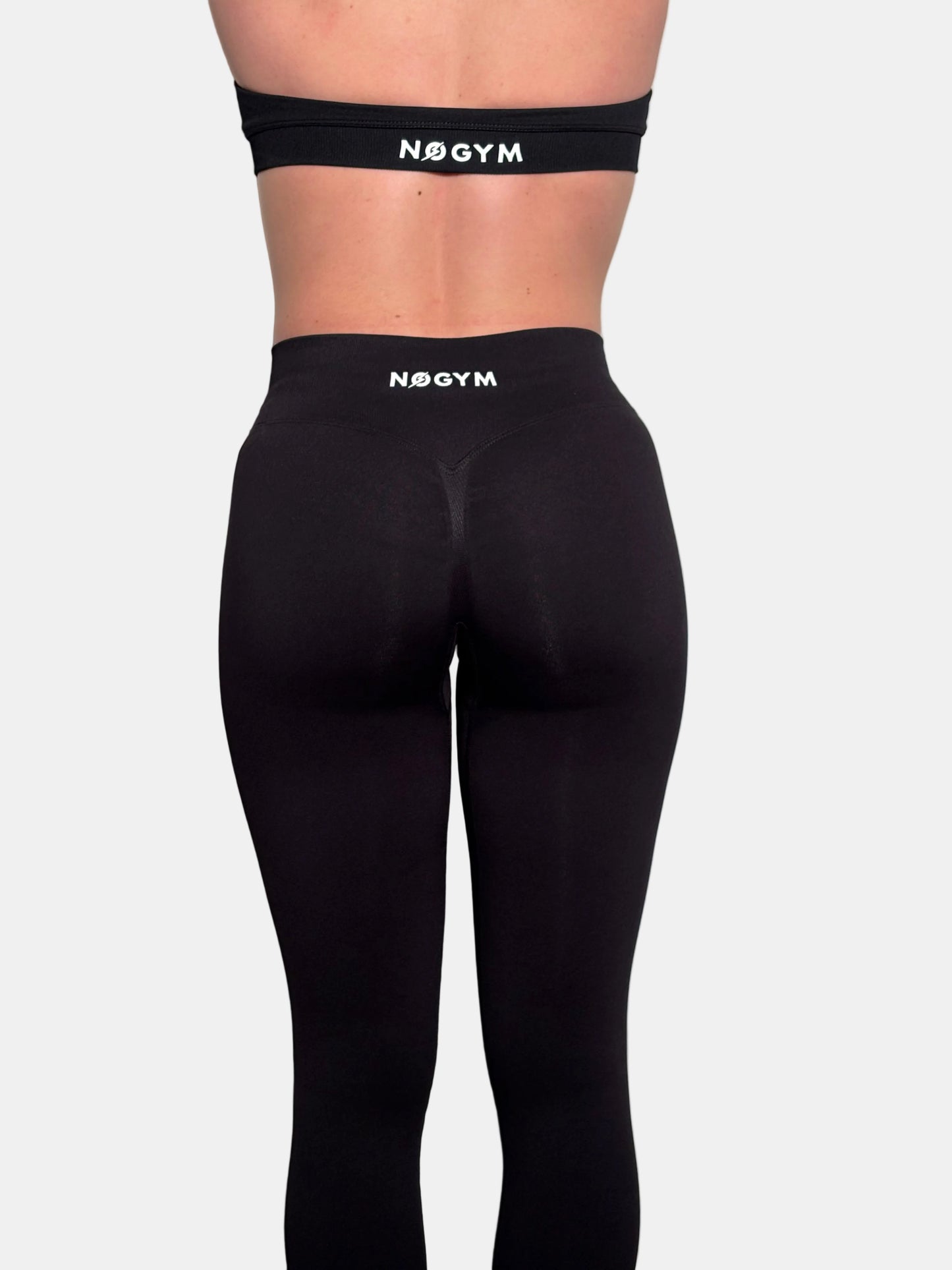 LEGGINGS SCRUNCH ÉCLAIR – NOIR