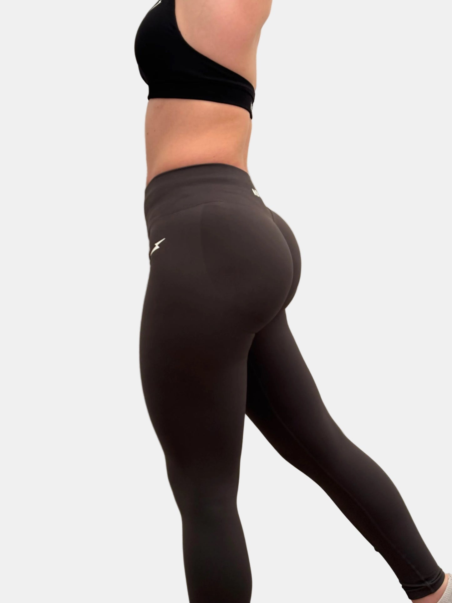 LEGGINGS SCRUNCH ÉCLAIR – GRIS