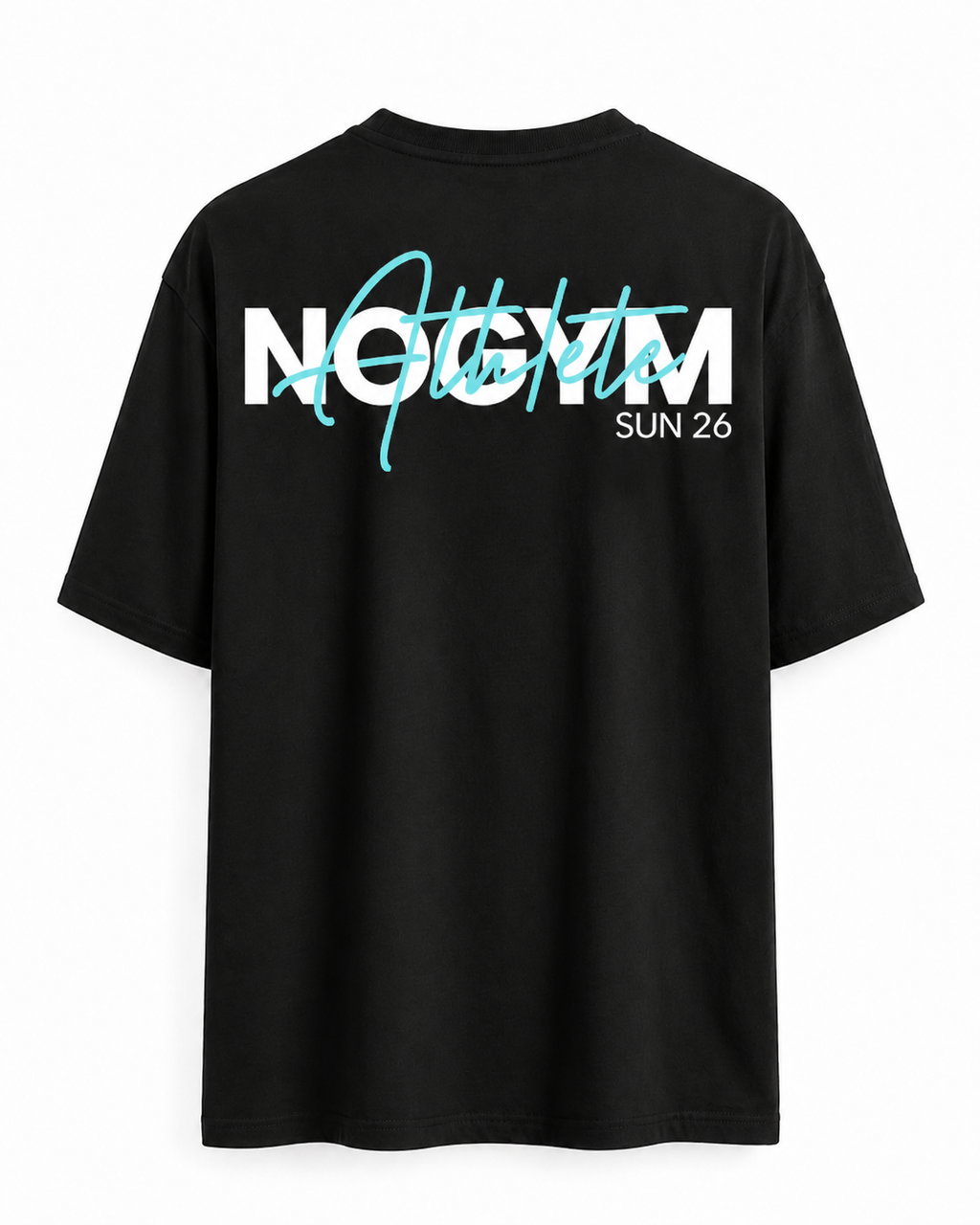 T-SHIRT OVERSIZE - ATHLETE BLEU