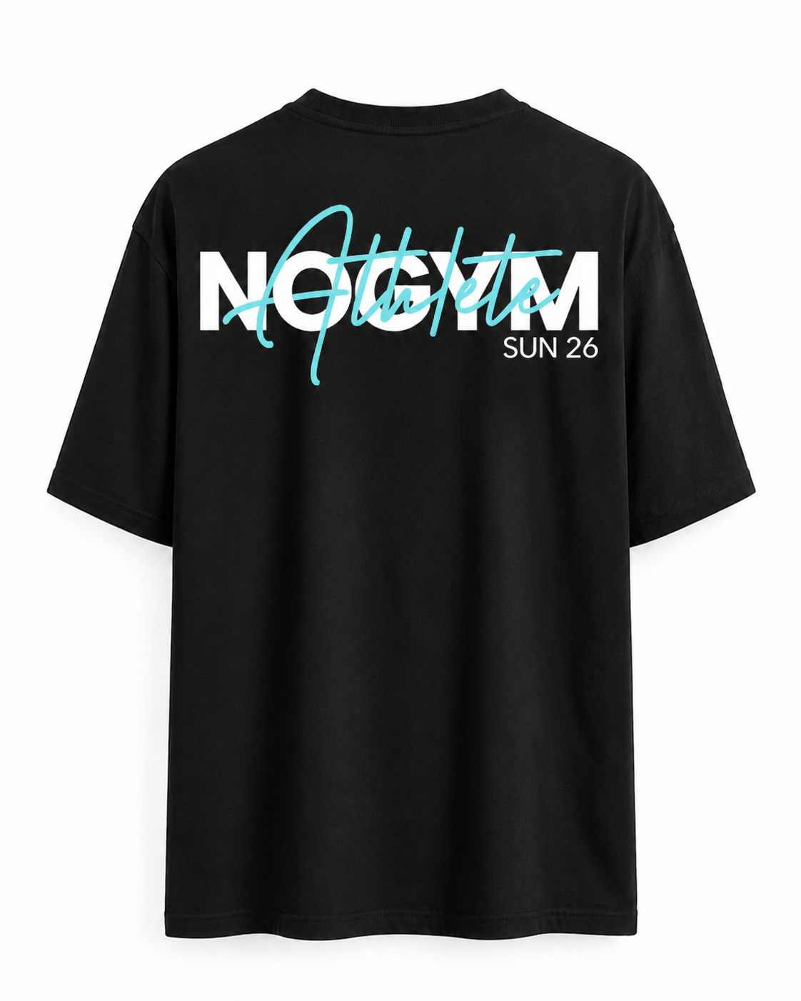 T-SHIRT OVERSIZE - ATHLETE BLEU