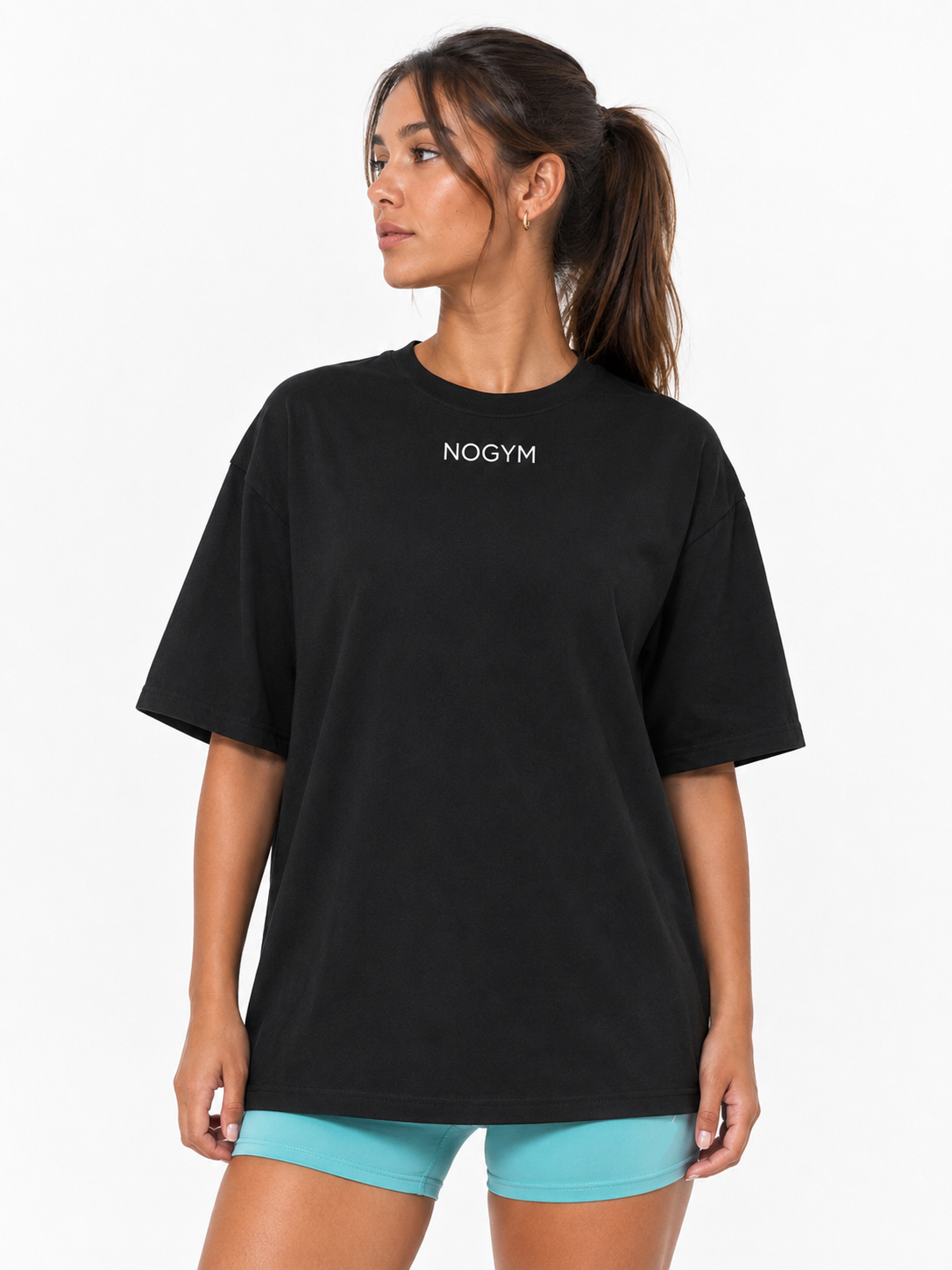 T-SHIRT OVERSIZE - ATHLETE BLEU