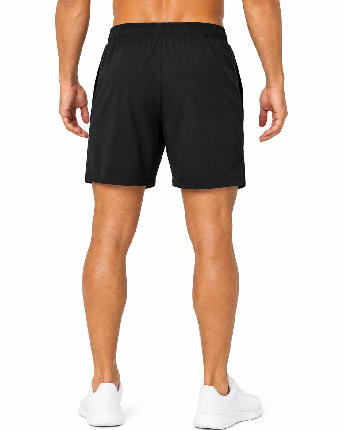 SHORTS ZIPPÉS ÉCLAIR – NOIR