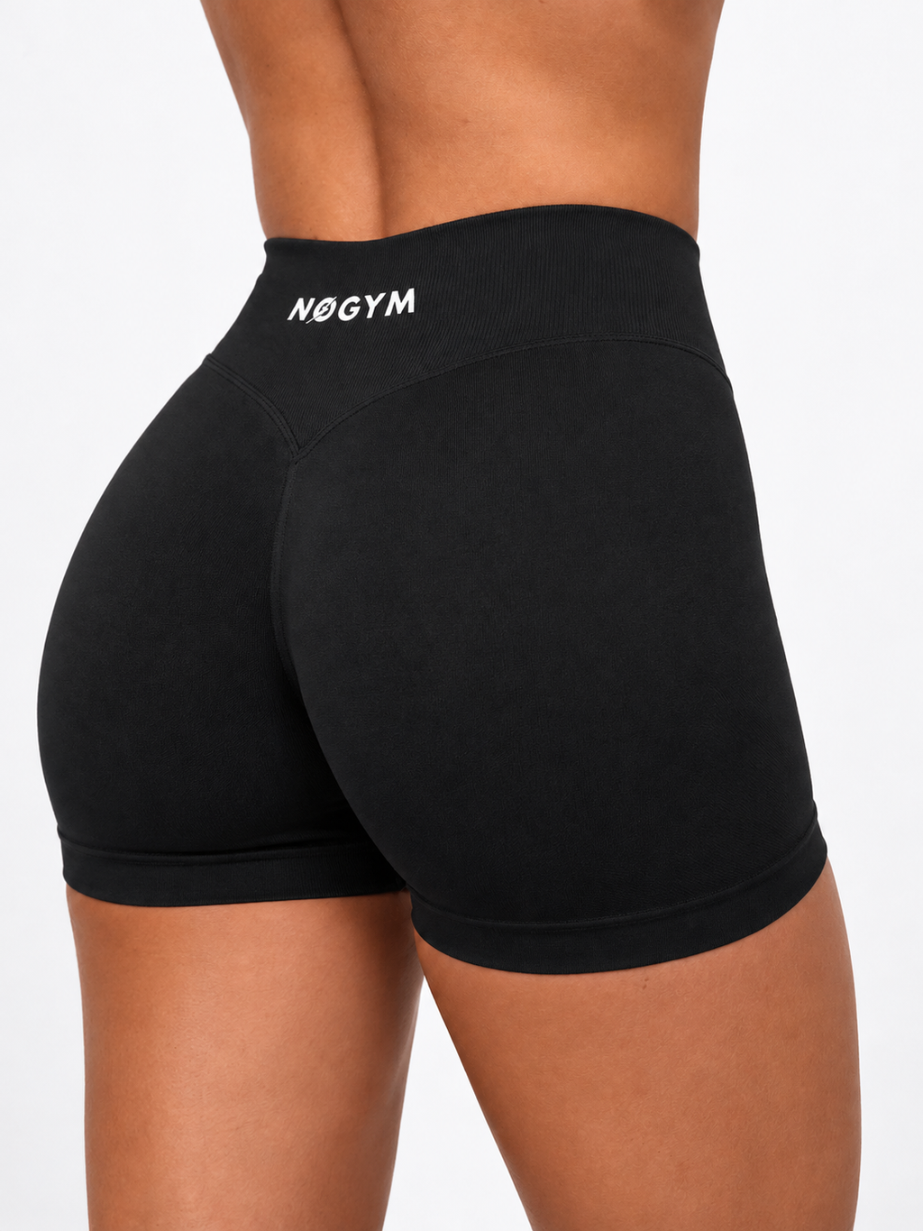 SHORTS SCRUNCH ÉCLAIR – NOIR