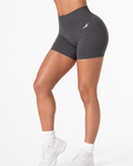 SHORTS SCRUNCH ÉCLAIR – GRIS
