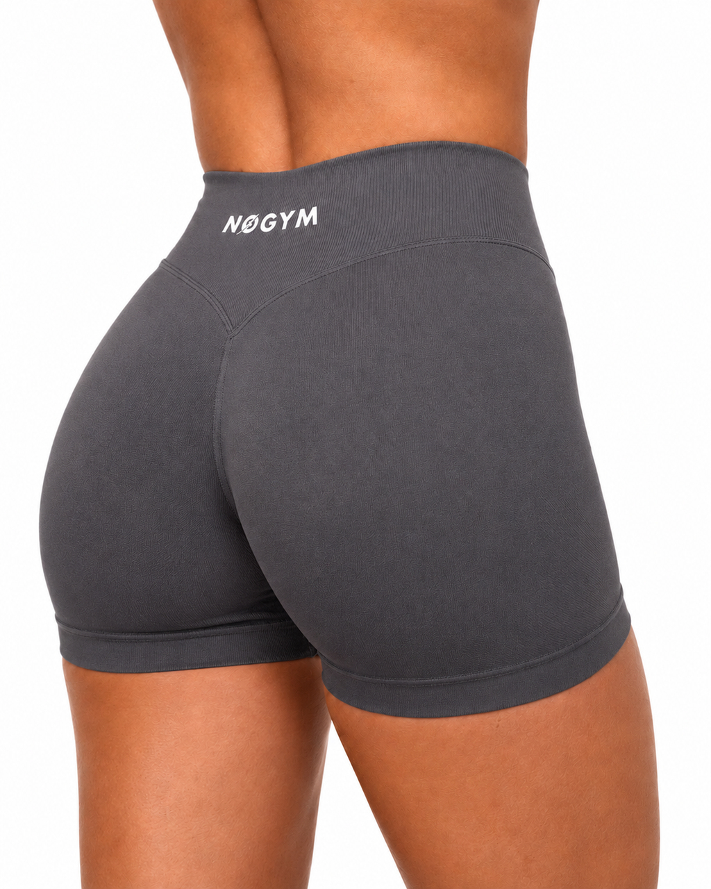 SHORTS SCRUNCH ÉCLAIR – GRIS