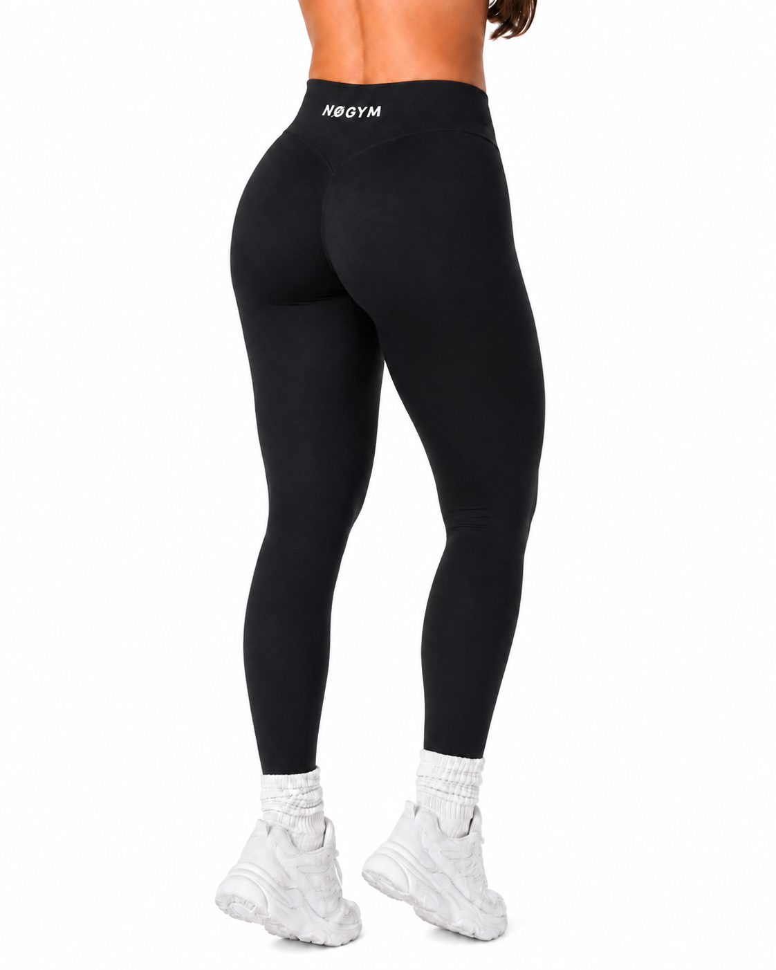 LEGGINGS SCRUNCH ÉCLAIR – NOIR