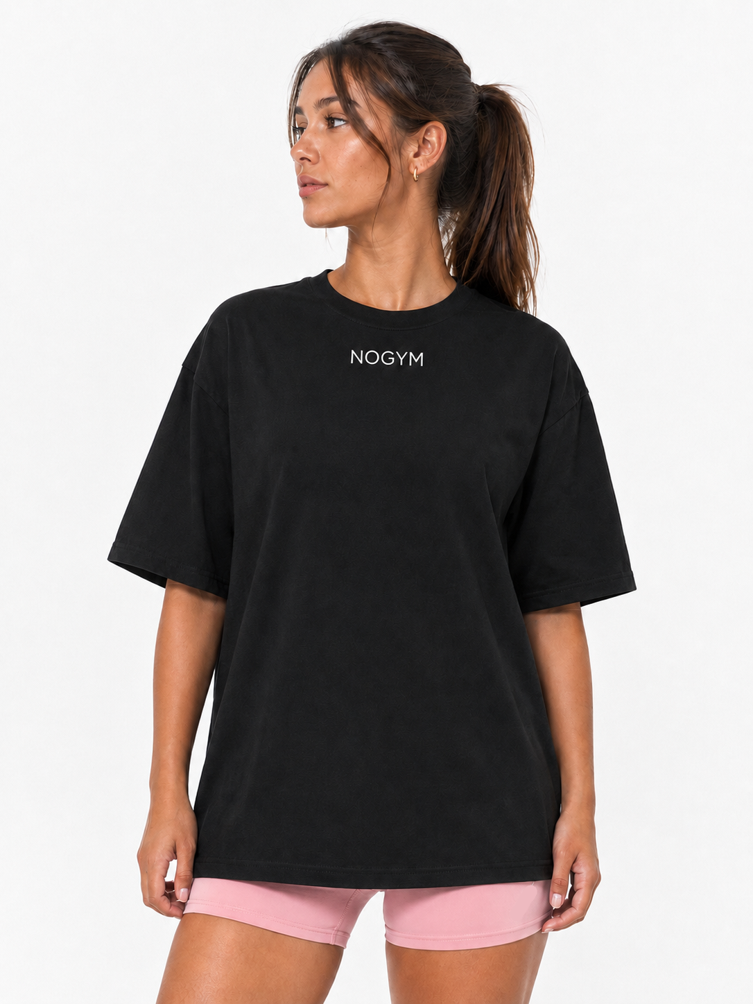 T-SHIRT OVERSIZE - ATHLETE ROSE