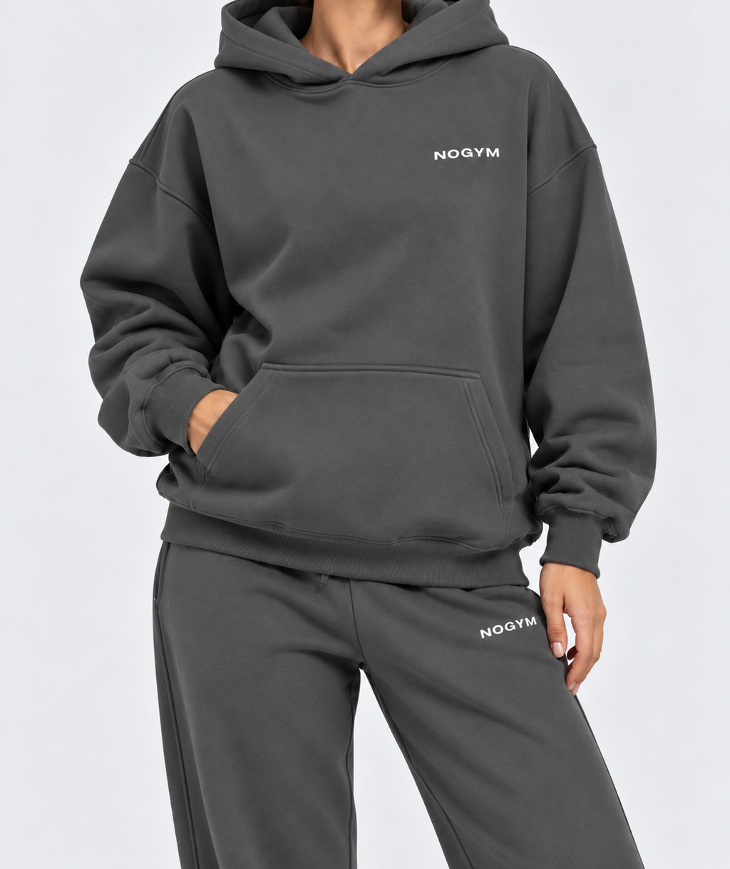 SWEAT FEMMES NO EXCUSES - GRIS FONCÉ