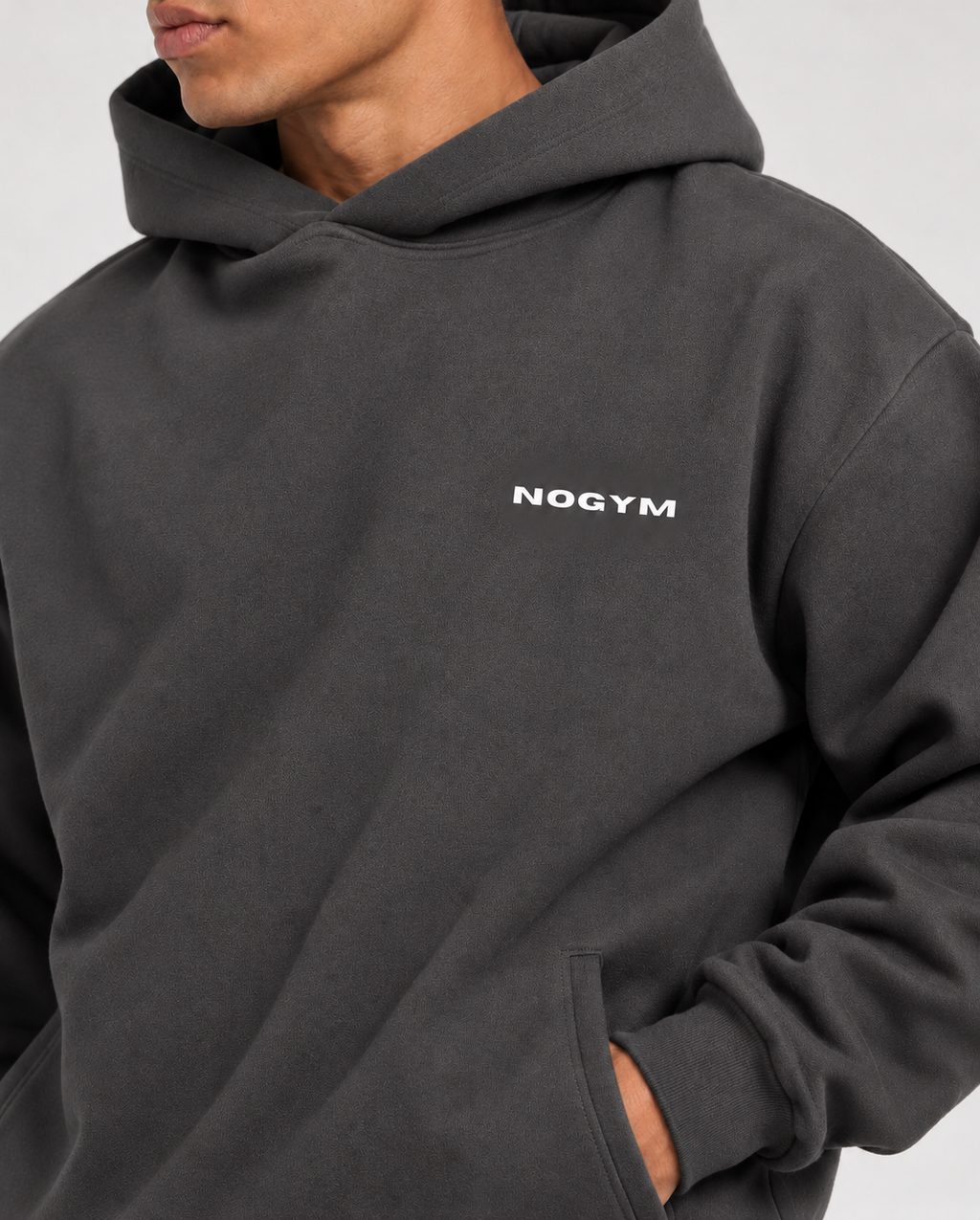SWEAT NO EXCUSES - GRIS FONCÉ