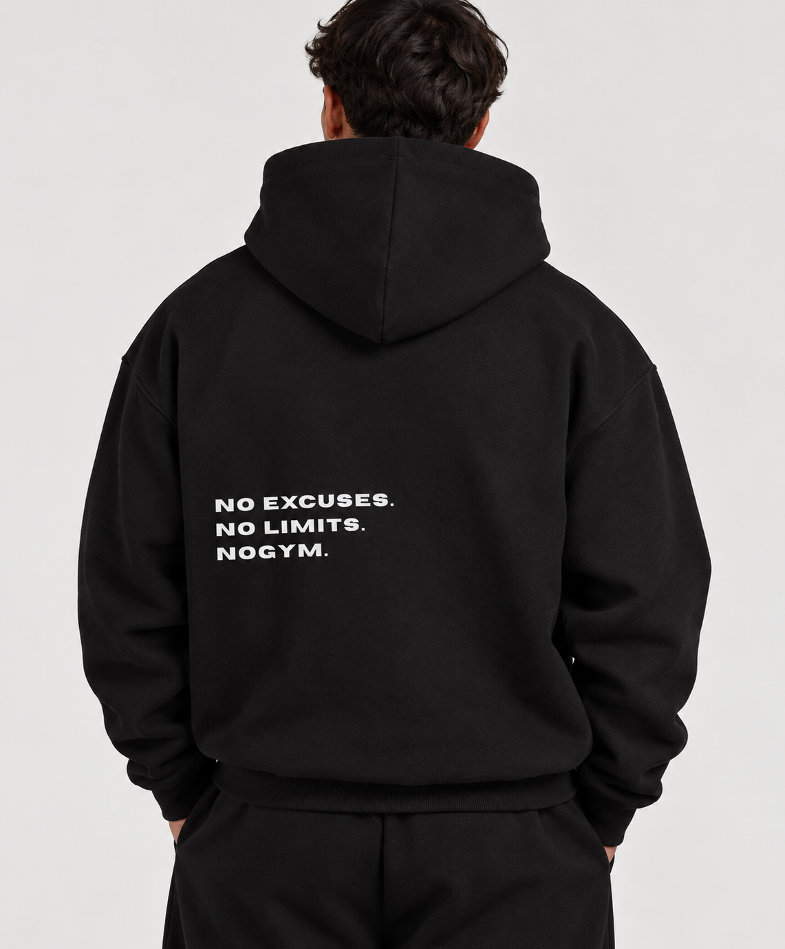 SWEAT NO EXCUSES - NOIR