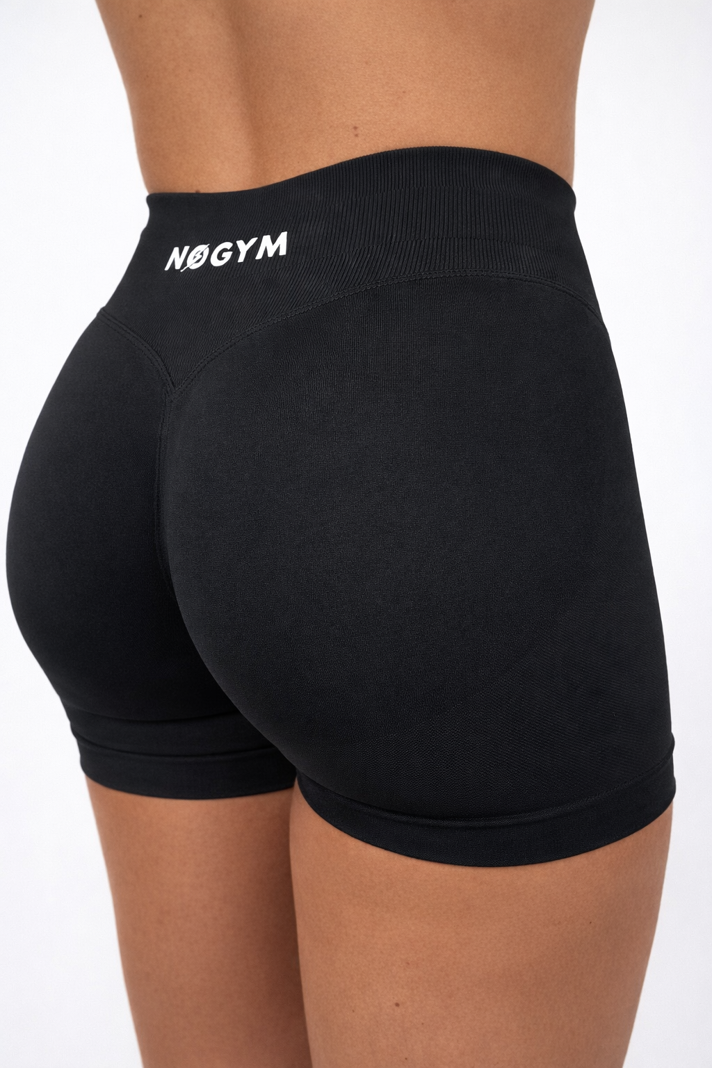 SHORTS SCRUNCH ÉCLAIR – NOIR