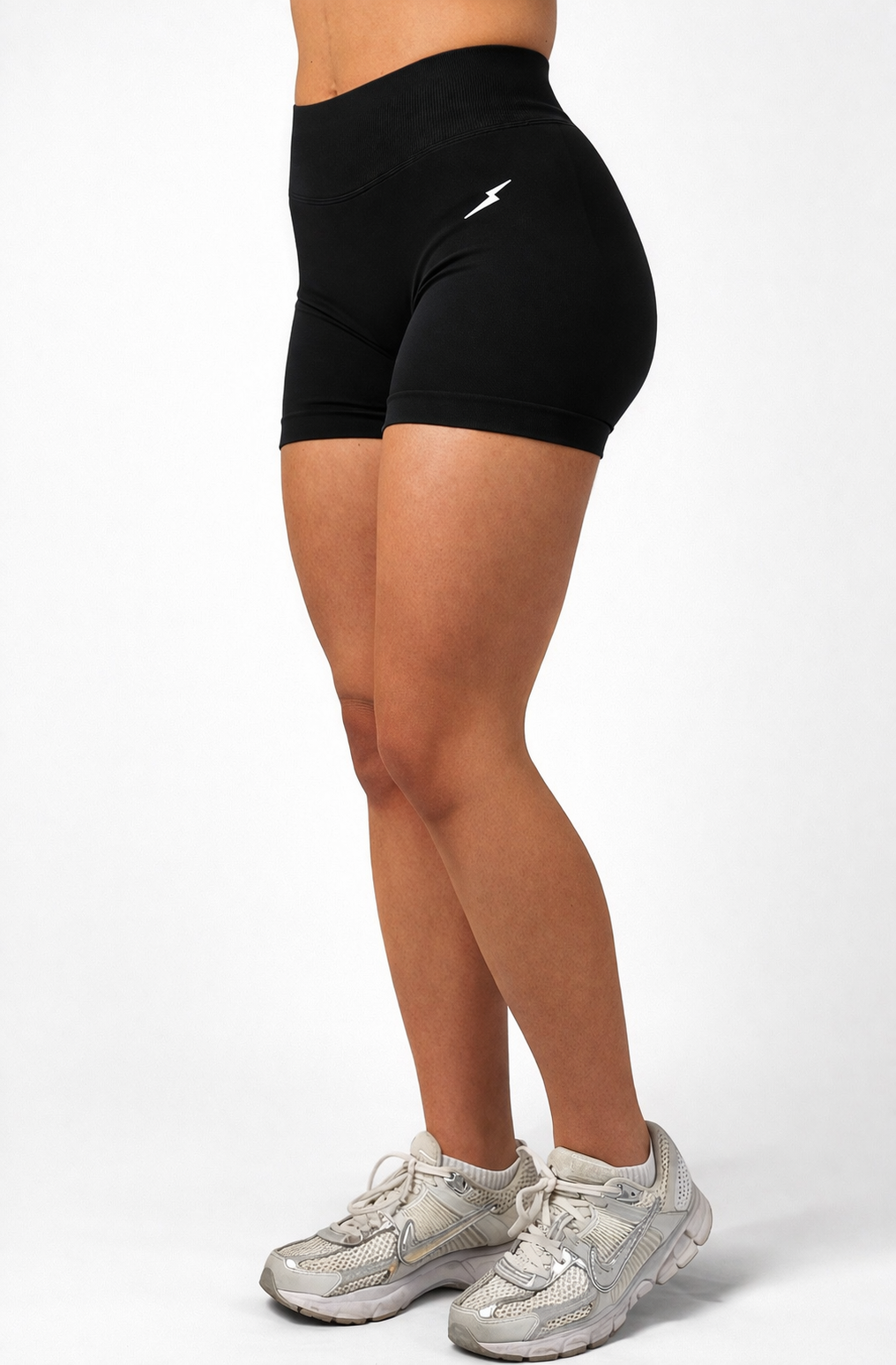 SHORTS SCRUNCH ÉCLAIR – NOIR