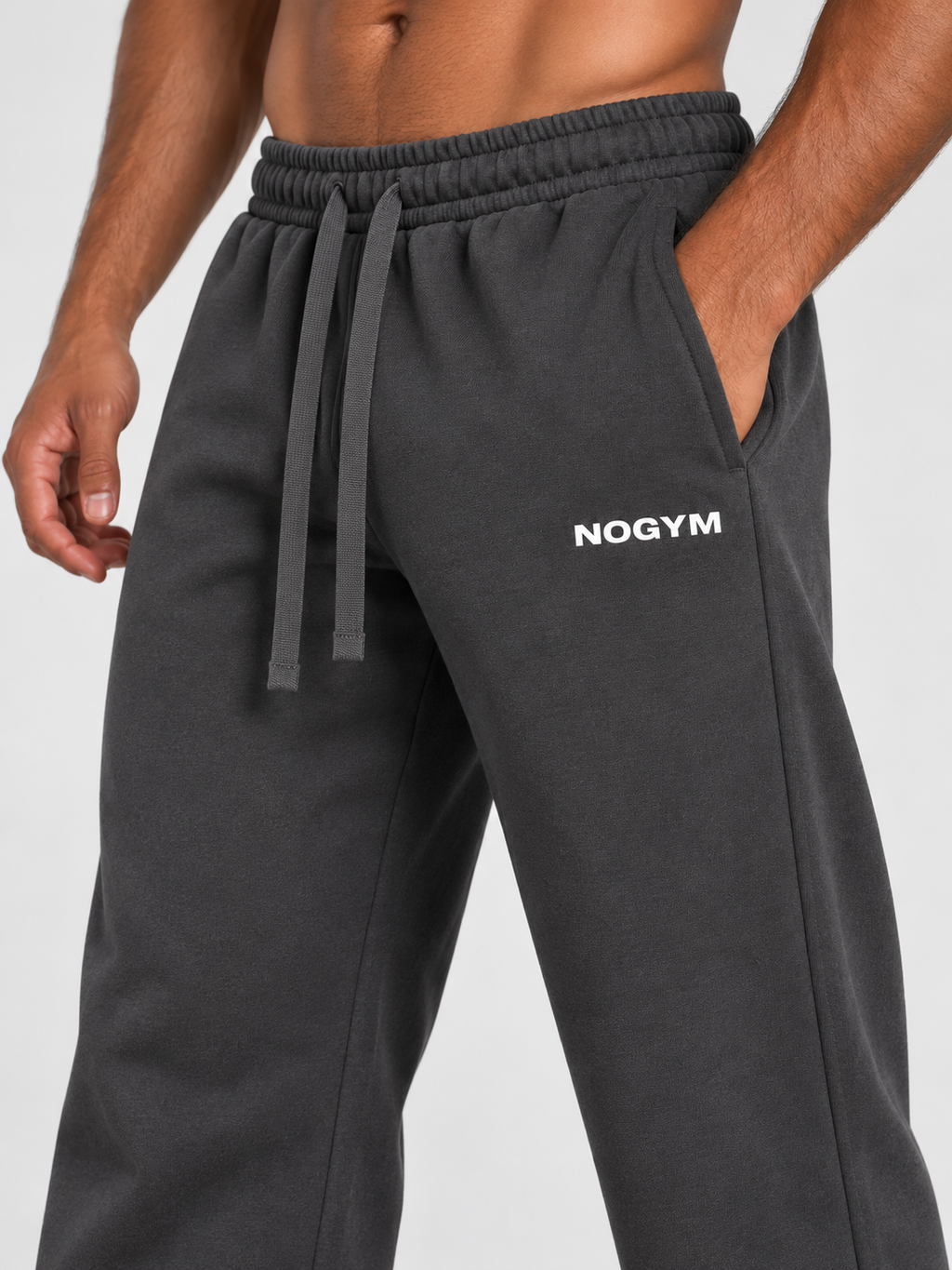 JOGGING NO EXCUSES - GRIS FONCÉ