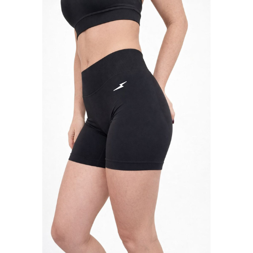 SHORTS SCRUNCH ÉCLAIR – NOIR