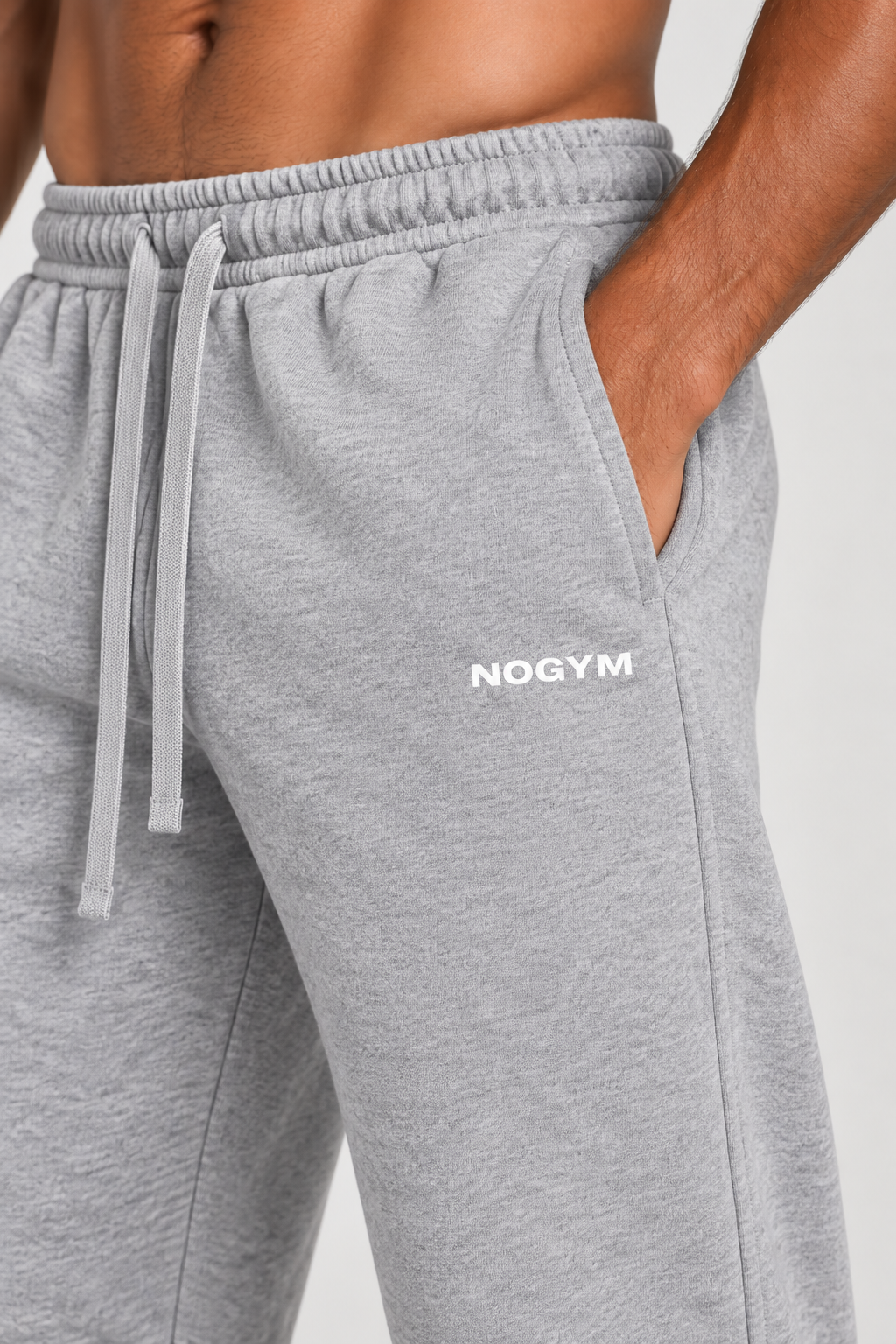 JOGGING NO EXCUSES - GRIS CHINÉ