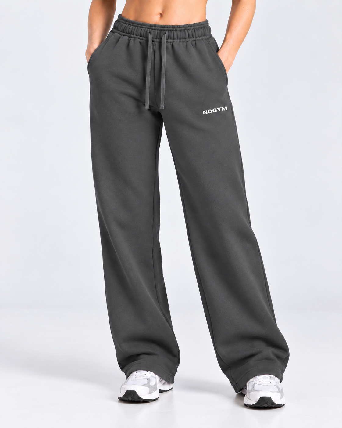 JOGGING FEMMES NO EXCUSES - GRIS FONCÉ