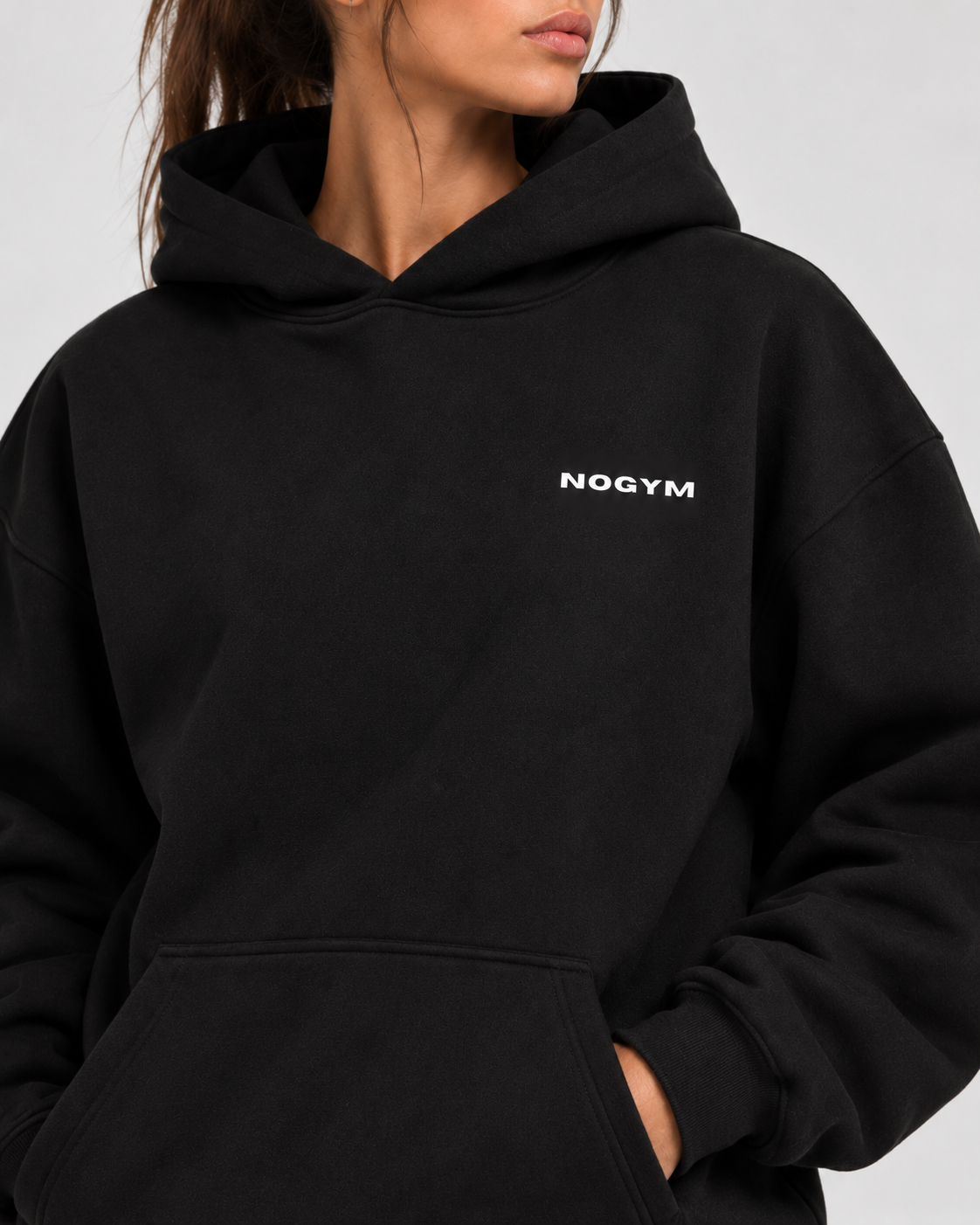 SWEAT FEMMES NO EXCUSES - NOIR