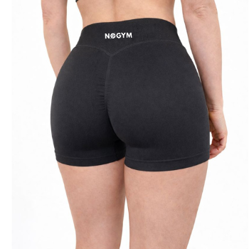 SHORTS SCRUNCH ÉCLAIR – NOIR
