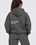SWEAT FEMMES NO EXCUSES - GRIS FONCÉ