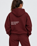 SWEAT FEMMES NO EXCUSES - BORDEAUX
